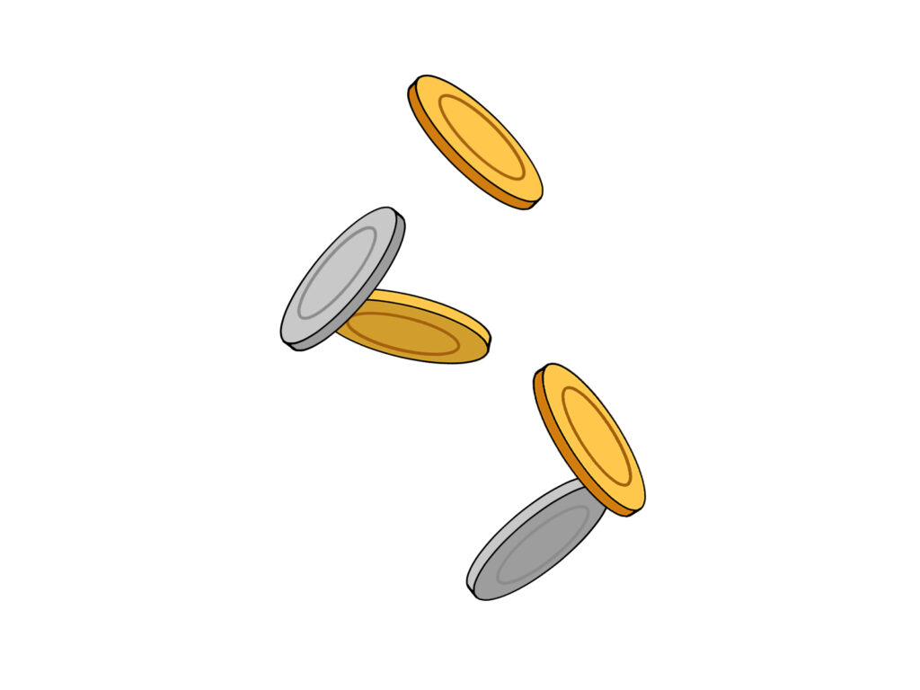 金貨と銀貨