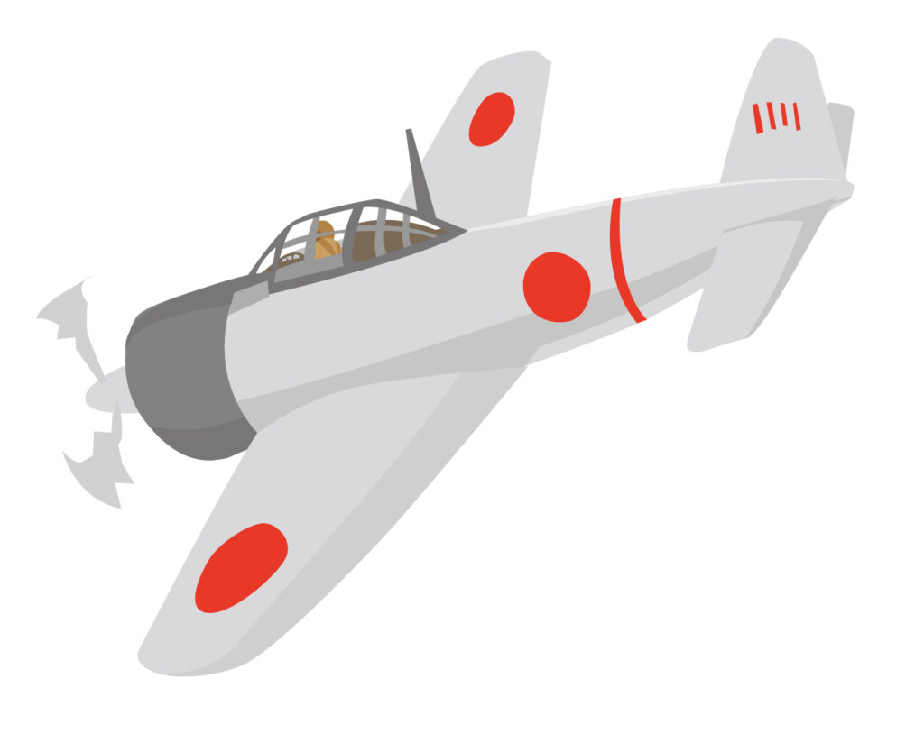 太平洋戦争開戦時の日本の戦闘機